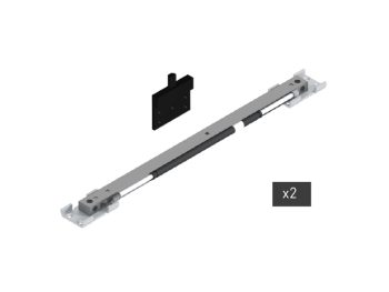AMORTIGUADOR DE CIERRE IZQ.+DCH. GS8O 80 KG. (sistema montaje rápido)