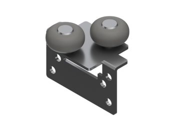 CABALLETE METÁLICO CON COJINETES EXTRA Y GOMA S90