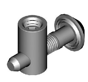 CONECTOR CABEZA REDONDA canal 8mm