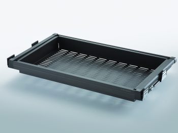 BANDEJA METÁLICA EXTENSIBLE 130mm DE PROFUNDIDAD