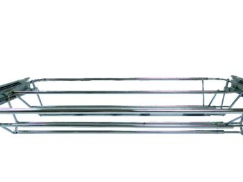 ZAPATERO CROMADO EXTENSIBLE CON FRENTE