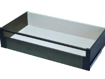 COSTADOS DE CAJON +GUÍAS (Extracción total y cierre amortiguado) + FRENTE CAJON (1200mm)