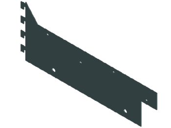 CARTELA BALDA CAJONERA 38,1 mm (1 1/2”) x 305 mm (12”)