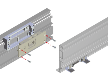 HERRAJE FIJACIÓN PERFILERÍA A M-35 / M-50 MUNICH BZ