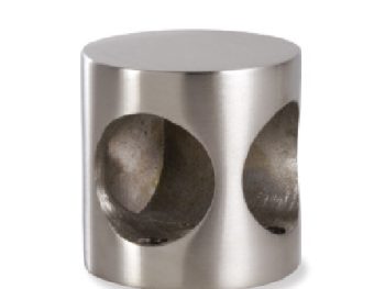 NUDO CONECTOR 2 TUBOS 90º