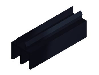 CORREDERA SUPERIOR PVC