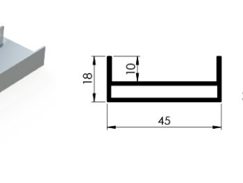 CERRADERO (Para cerradura pico de loro)