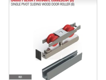CARRO PUERTA PIVOTANTE CORREDERA (B)