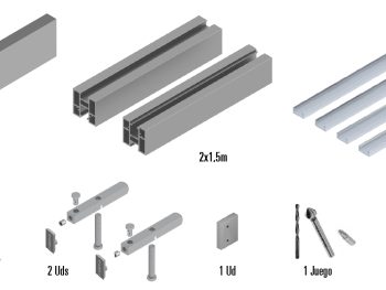 KIT DE PUERTA PA CORREDERA