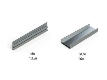 KIT FIJO PA 3 LADOS (Mayor que el ancho de luz total)